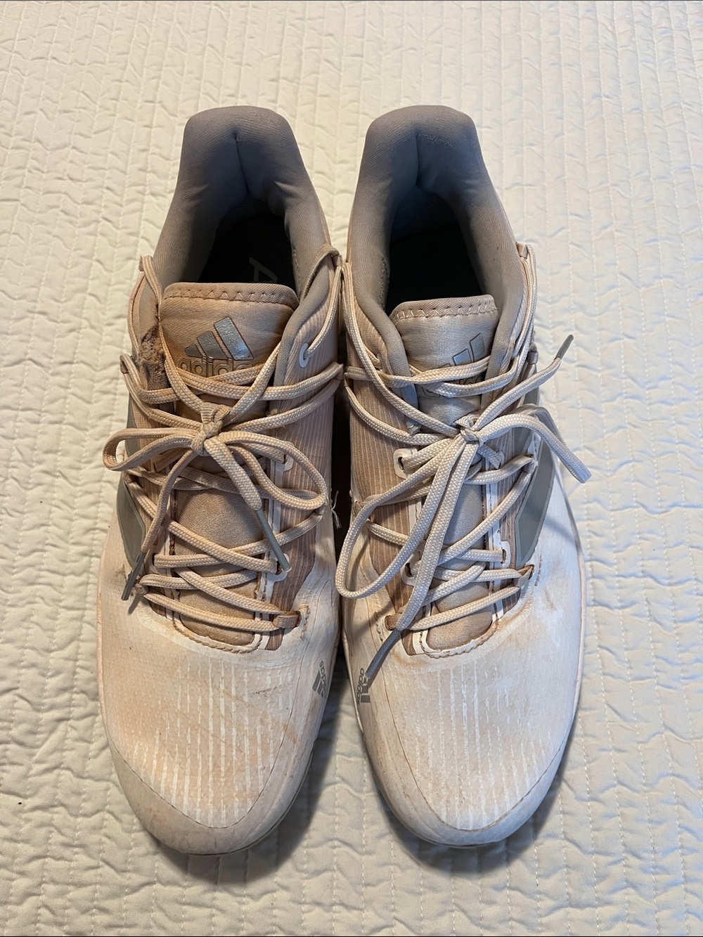 adidas Baseball Cleats White